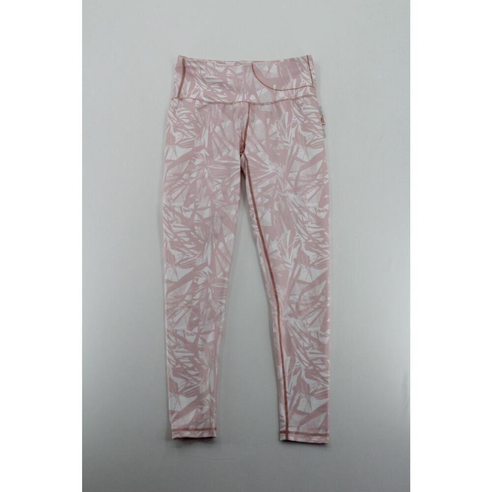 NWT Pro Fit active pink‎ wave leggings womens small athleisure workout feminine